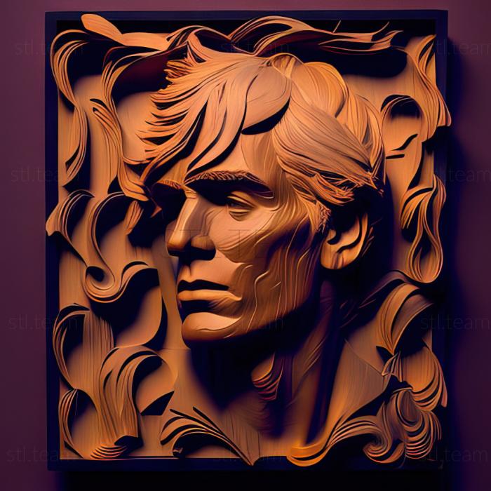 3D model Andy Warhol (STL)